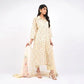 3 Piece Bareeze Unstitched Printed Lawn Suit – Off-white Color