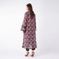 3 Piece Bareeze Unstitched Printed Lawn Suit – Black Color