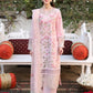 3 Piece Mahnur Brand Unstitched Luxury Embroidered Lawn Suit – Peach Color