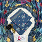 3 Piece Bin Saeed Unstitched Printed Lawn Suit – Royal Blue Color