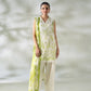 3 Piece Gull Jee Unstitched Printed Lawn Suit – Off White Color