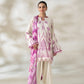 3 Piece Gull Jee Unstitched Printed Lawn Suit – Off White Color