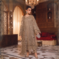 3 Piece MariaB Brand Unstitched Luxury Embroidered Lawn Suit – Musturd Color