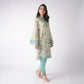3 Piece Bareeze Unstitched Printed Lawn Suit – Ferozi Color