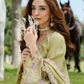 3 Piece ELAF Brand Unstitched Luxury Embroidered Lawn Suit – Pista Color